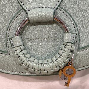 See by Chloe Hana mini crossbody leather bag mint